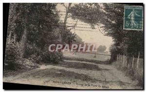 Montgeron Old Postcard Entrance to the forest of Senart