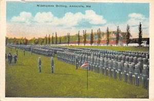 Midshipmen Drilling Annapolis, Maryland MD s 