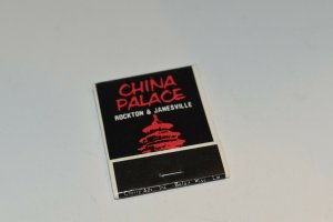 China Palace Rockton Janesville Illinois 20 Strike Matchbook
