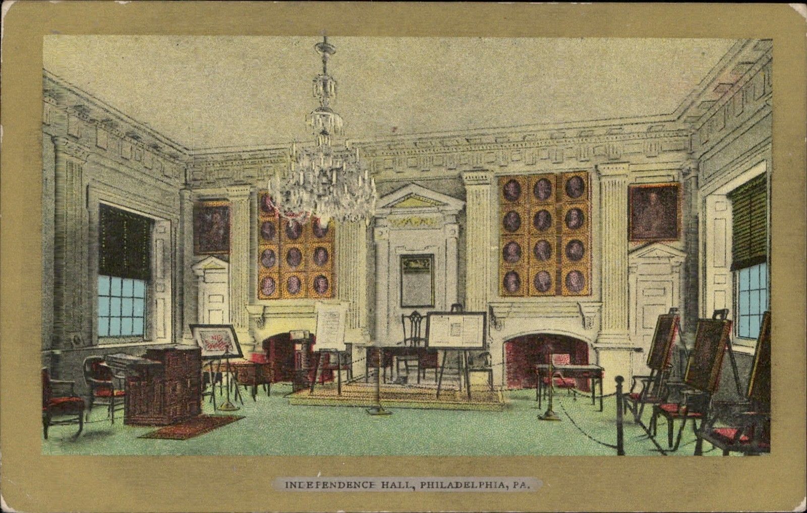 Independence Hall Interior Philadelphia Pennsylvania