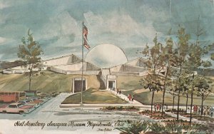 Postcard Neil Armstrong Aerospace Museum, Wapakneta, Ohio ME3.