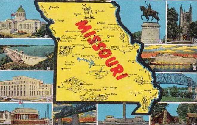 Map Of Missouri