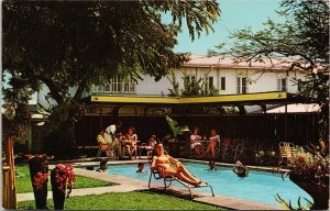 Tavua Hotel Fiji Viti Levu near Vatukoula Gold Mines Swimming Pool Postcard G95