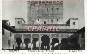 Postcard Modern Granada Alhambra Torre de Comares The Roisin Foto