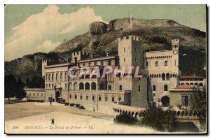 Old Postcard Monaco palace of Prince