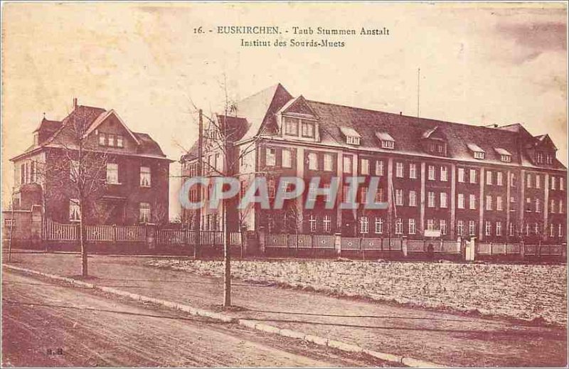 Old Postcard Euskirchen Stummen Anstalt Taub Institute for Deaf Mutes