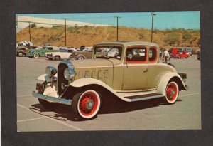 CA 1932 Buick Coupe Car Auto Automobile Covina California Postcard