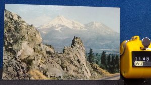 STD Vintage Mount Shasta California Posted 1952