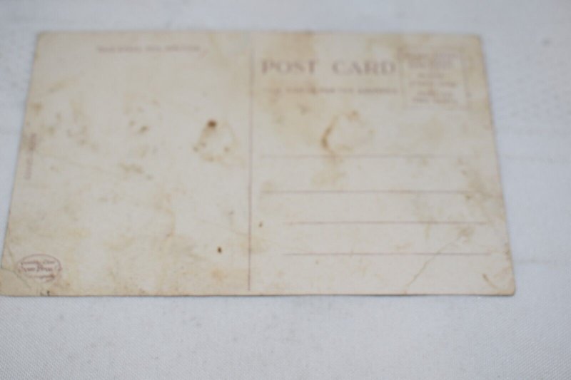 High School Madison Nebraska Postcard Bloom Brothers Co.