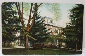 Burlington Vt Grass Mount Grasse Girls Dorm to Fort Ethan Allen1908 Postcard A2