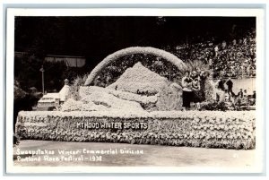 Sweepstakes Winner Commercial Division Portland Rose Festival RPPC Postcard