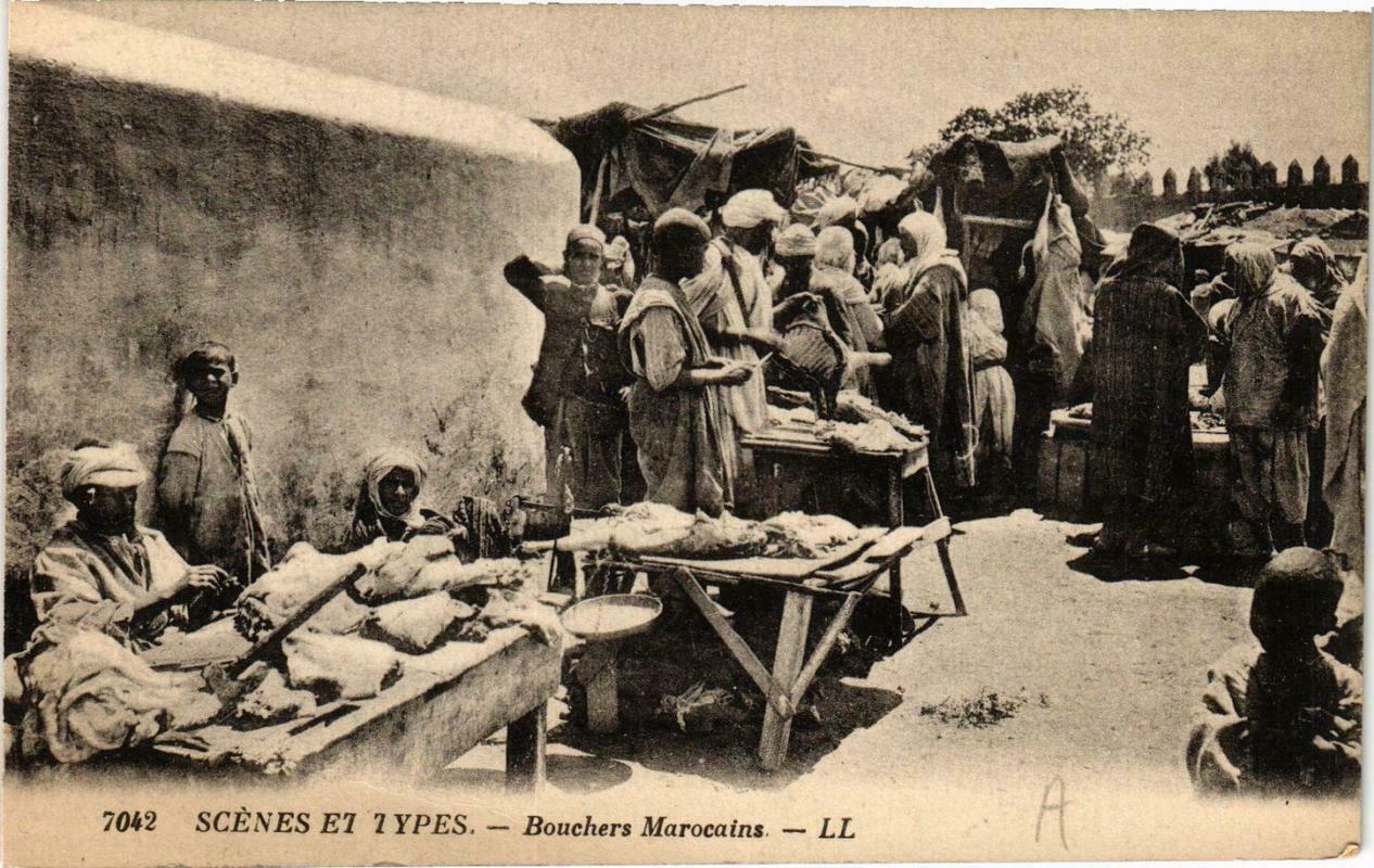 Carte Postale Ancienne CPA - Tanger, Maroc - Types Marocains - Début 1900