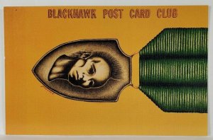 Blackhawk Post Card Club Tenth Annual Show Rock Island IL 1993 Postcard R15