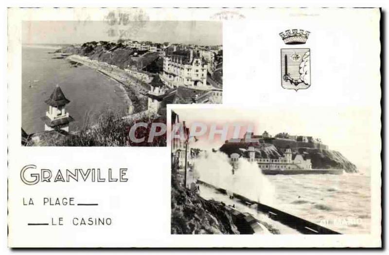 Granville - La Place Le Casino - CPA 