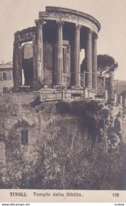 TIVOLI, Lazio, Italy, 1900-1910s; Templo Della Sibilla