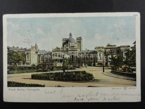 Yorkshire HARROGATE The Royal Baths c1904 Postcard by WR&S Reliable Series 4687