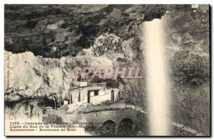 Nice surroundings - Sd Line France - train - Gorges du Loup-Old Postcard