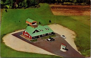 Postcard Club Du Bay Route 3 in Mosinee, Wisconsin~136598