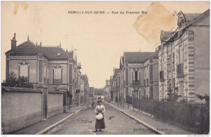 Romilly-sur-Seine , Aube department , France, PU-1908 ; Rue du Premier mal