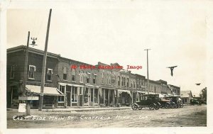 MN, Chatfield, Minnesota, RPPC, Main Street, East Side, Photo