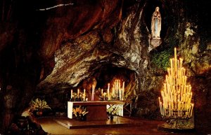 France Lourdes The Miraculous Grotto