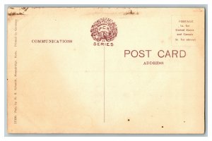 Great Bend Kans. Kansas City Hall Vintage Standard View Postcard 