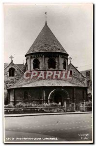 Postcard Old Holy Sepulcher Church Cambridge