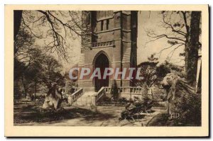 Old Postcard Paris Square and Entree Tour Saint Jacques