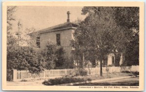 M-42584 Commandant's Quarter's Old Fort Sidney Sidney Nebraska