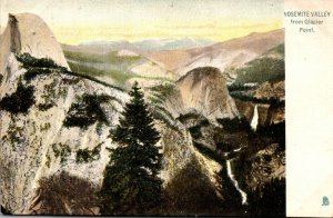 California Yosemite Valley From Glacier Point Tucks