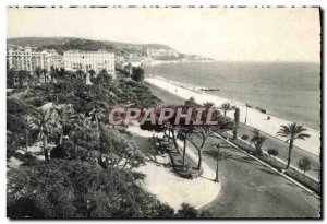 Postcard View Of Old Nice Albert 1st Gardens