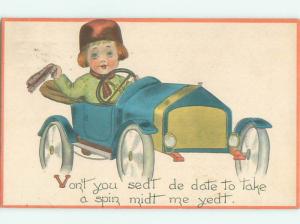 Divided-Back CHILDREN SCENE Great Postcard AA5435