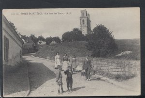 France Postcard - Mont-Saint-Eloi - La Rue Des Tours    RS19517