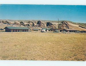 Pre-1980 RED LODGE MOTEL Burris Wyoming WY M4420