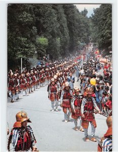 Postcard 1000-person Procession, Toshogu Festival, Nikko, Japan