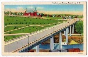 Viaduct & Armory, Jamestown NY