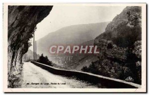 Old Postcard Gorges Du Loup Wolf Road