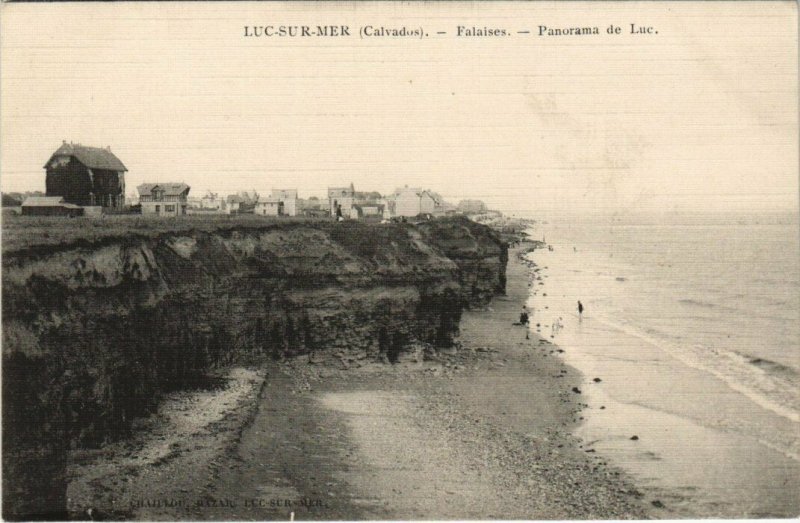 CPA LUC-sur-MER - Falaises - Panorama de LUC (141462)