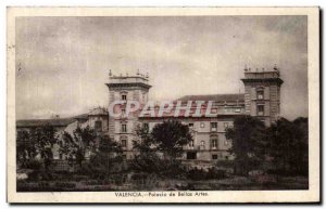 Old Postcard Valencia Palacio De Bellas Artes