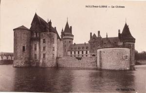 BF16363 sully sur loire le chateau france front/back image