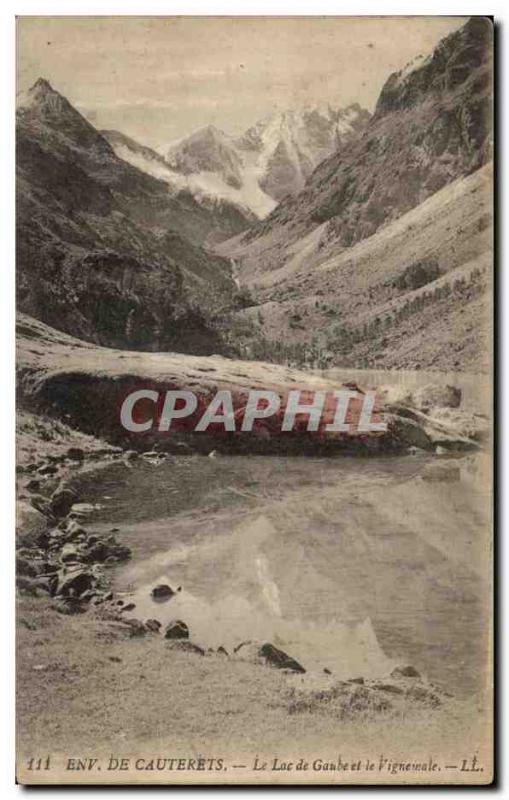 Postcard From Old Approx Cauterets Lac De Gaube and Vignemale