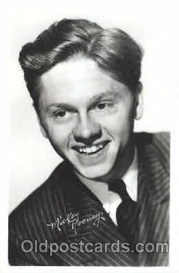 Mickey Rooney Actor, Actress, Movie Star Unused 