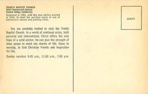 Trinity Baptist Church Castro Valley California CA