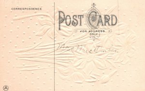 Vintage Postcard 1910's All Happiness At Easter Greeting On Eastertide Holiday 