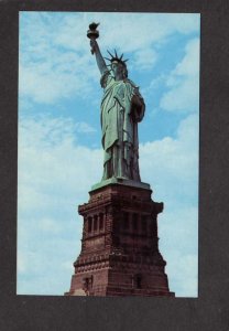 NY Statue of Liberty New York City Postcard Liberty island York Harbor