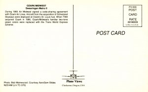 Ozark Midwest Airlines - Swearingen Metro II