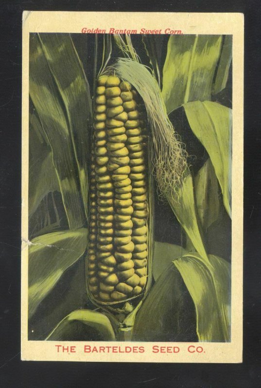 DENVER COLORADO THE BARTELDES SEED COMPANY FARMING CORN ADVERTISING POSTCARD