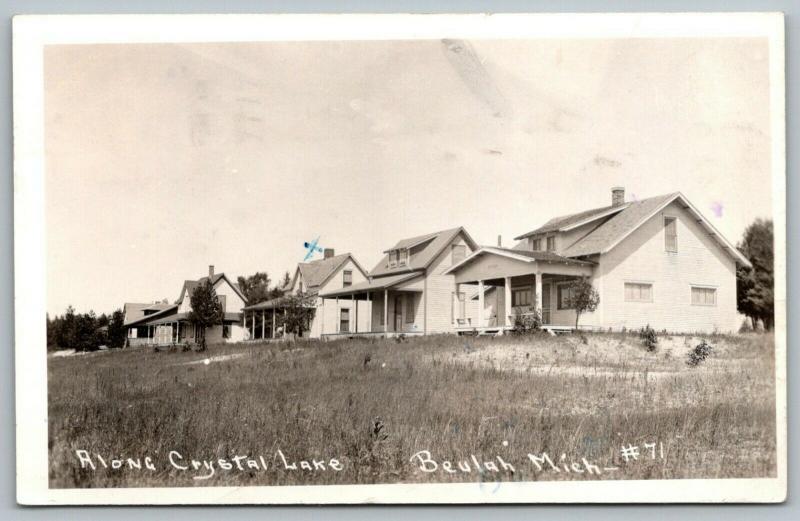 Beulah Michigan Cottages Along Crystal Lake X Mark Took A Ride A