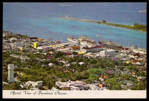 Aerial View of Downtown Nassau