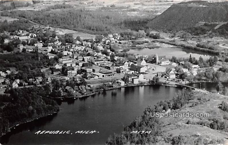 Birds Eye View in Republic, Michigan